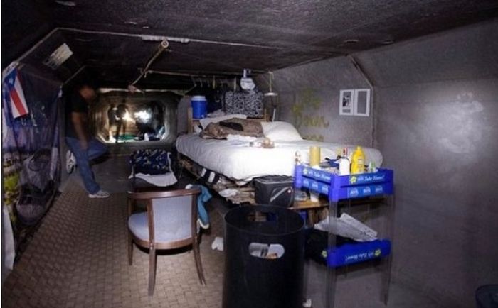 Tempat tinggal Jenni Lee di terowongan bawah tanah Las Vegas