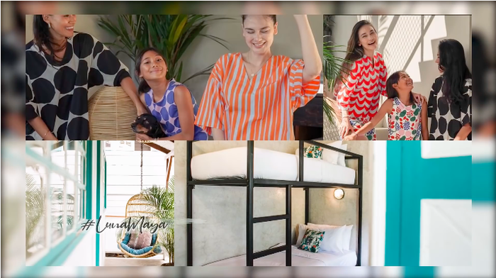 Interior kamar penginapan Kosta milik Luna Maya dan sang kakak