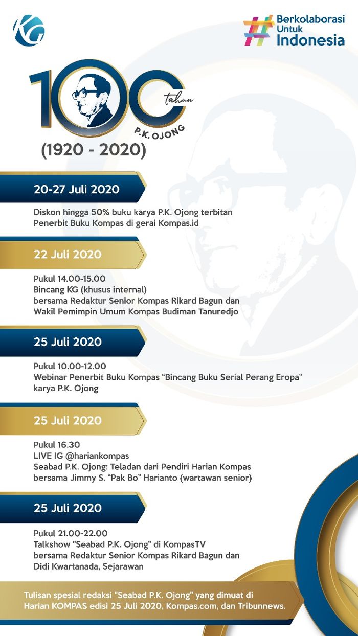 100 Tahun PK Ojong