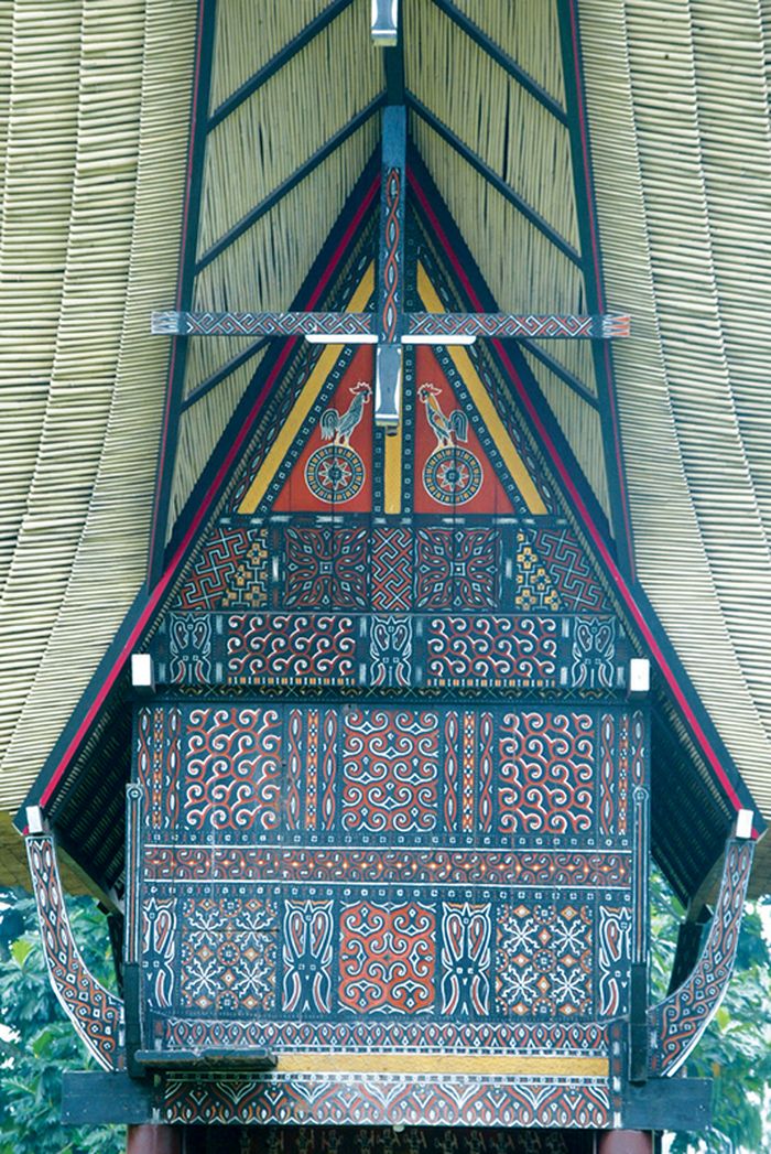 Motif Yang Terdapat Pada Rumah Adat Toraja