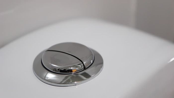 Toilet dengan 2 tombol flush
