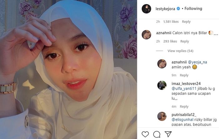 Instagram/ @lestykejora__ Unggahan Lesty Kejora