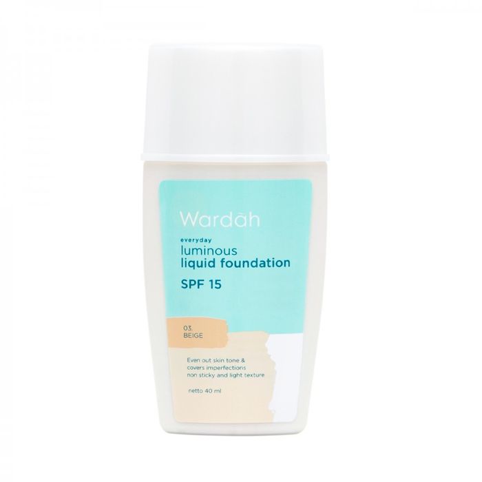 Rekomendasi Foundation Halal di Bawah Rp 100 Ribu: Wardah Everyday Luminous Liquid Foundation