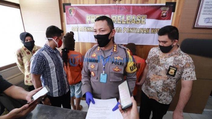 Kapolresta menegaskan akan terus mengusut pengguna jasa dalam kasus tersebut mengingat korban adalah anak di bawah umur, yang ditawarkan melalui jejaring sosial.
