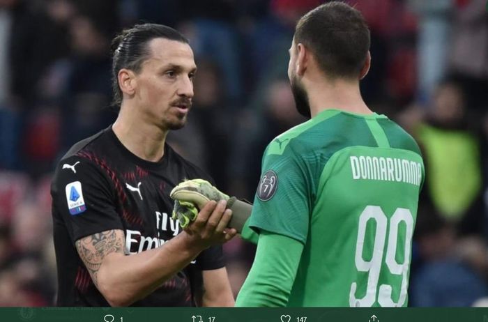 Gianluigi Donnarumma Tampil Apik Ac Milan Enggan Buru Buru Berikan Kontrak Baru Semua Halaman Sportfeat Com