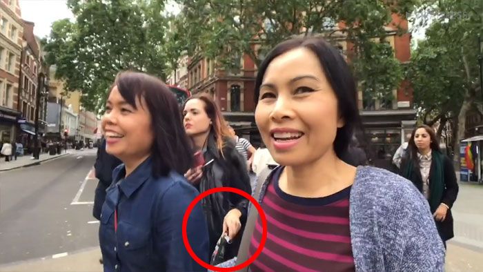 Viral geng copet berwajah cantik.
