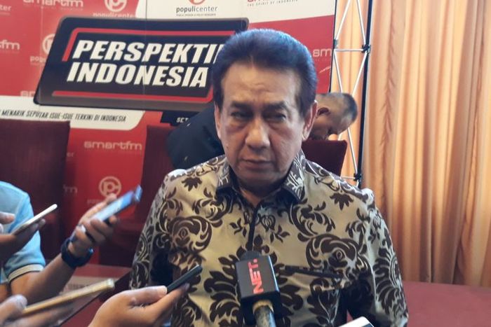 Aktor senior Anwar Fuady di Menteng, Jakarta