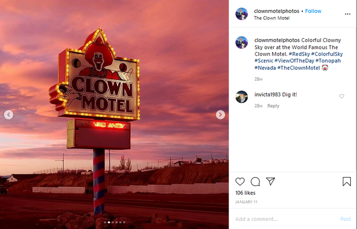 Clown Motel.