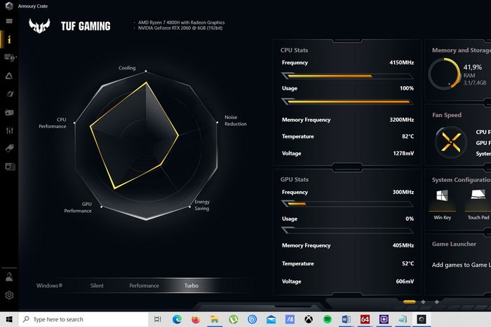 Asus tuf gaming a15 fa507nu драйвер