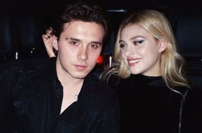 Bagikan momen romantis, Brooklyn Beckham berlutut di depan sang kekasih, Nicola Peltz 