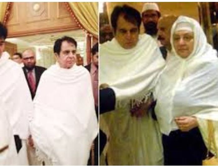 Dilip Kumar telah menjalankan ibadah haji bersama istrinya. 