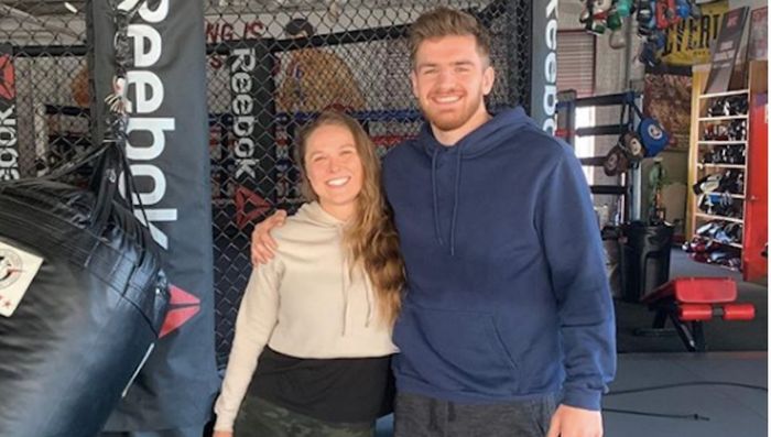 Ronda Rousey dan Edmen Shahbazyan.