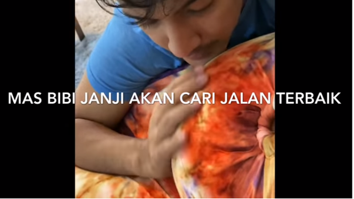Sikap optimis Bibi ketika keuangannya kolaps.
