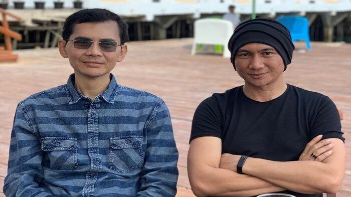 Anji dan narasumber kontroversialnya, Hadi Pranoto.
