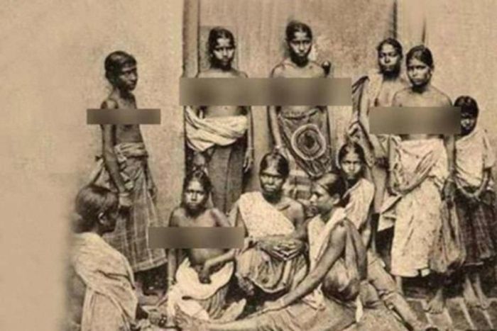 Wanita India dilarang menutupi payudaranya.