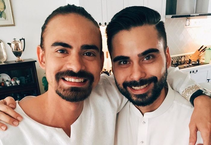 Mendiang Ashraf Sinclair dan adik bungsunya