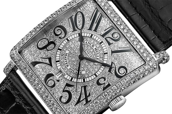 Franck Muller Master Square Date Diamonds