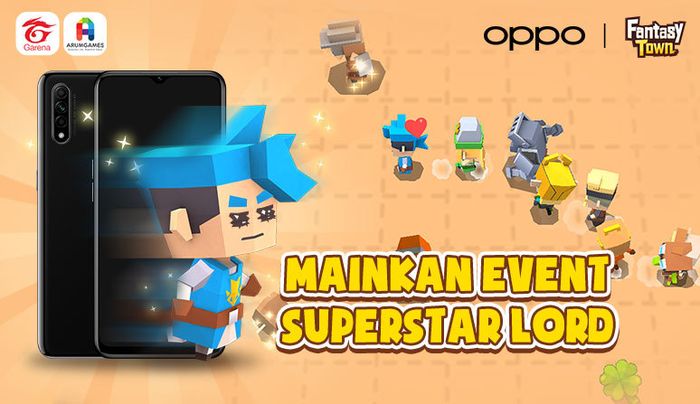 Garena Creates an Event in Fantasy Town with a Mobile Prize.