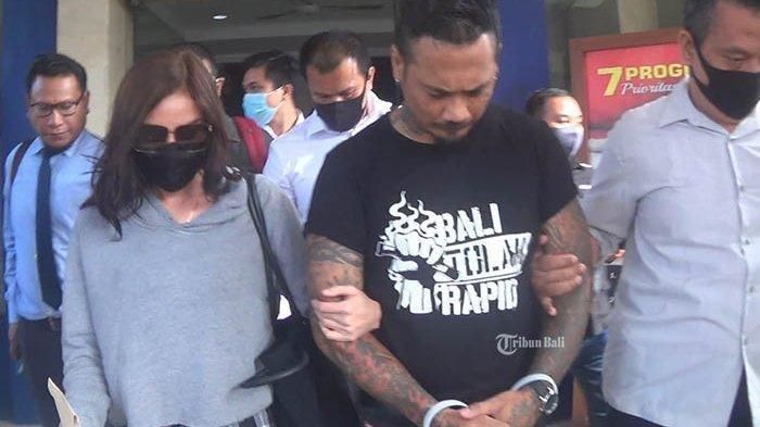 Jerinx ditahan di Rutan Polda Bali, Rabu (12/8/2020)