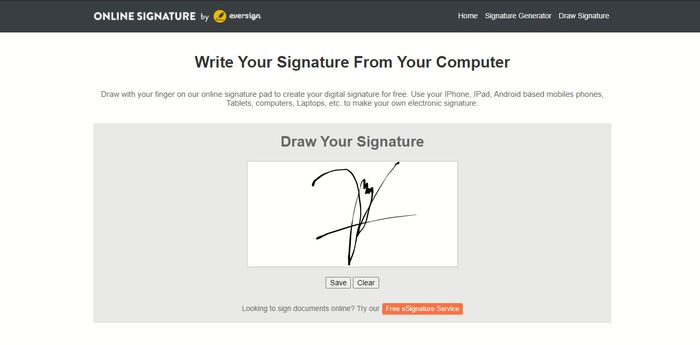 Membuat tanda tangan digital di laptop