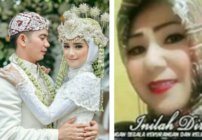 Wanita yang mengaku sebagai ibu kandung Nadya Mustika