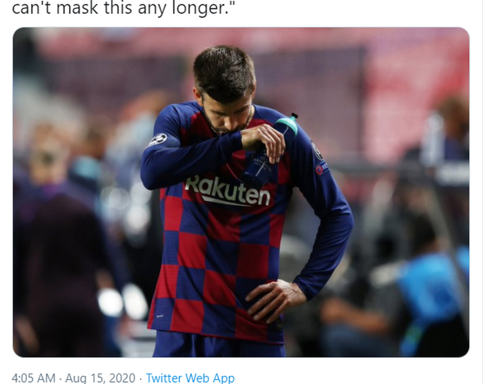 Bek Barcelona, Gerard Pique.
