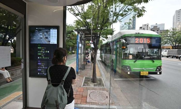 Halte canggih di Korea Selatan