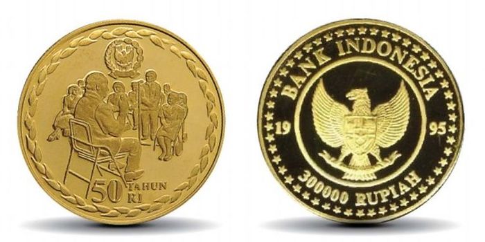 Uang Rupiah Khusus Edisi Peringatan Kemerdekaan Republik Indonesia.
