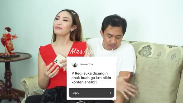 Regi Datau sebut dirinya dicengin anak buah gegara miliki istri Ayu Dewi