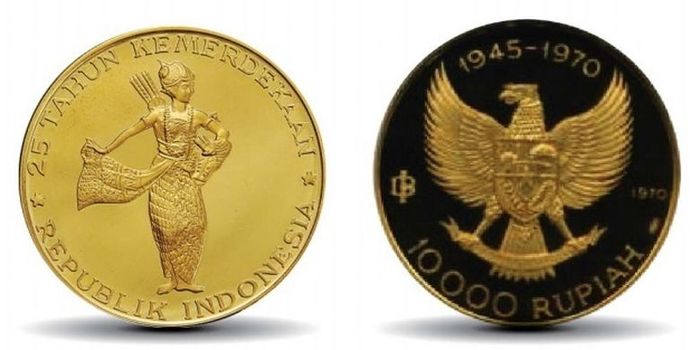 Uang Rupiah Khusus Edisi Peringatan Kemerdekaan Republik Indonesia.