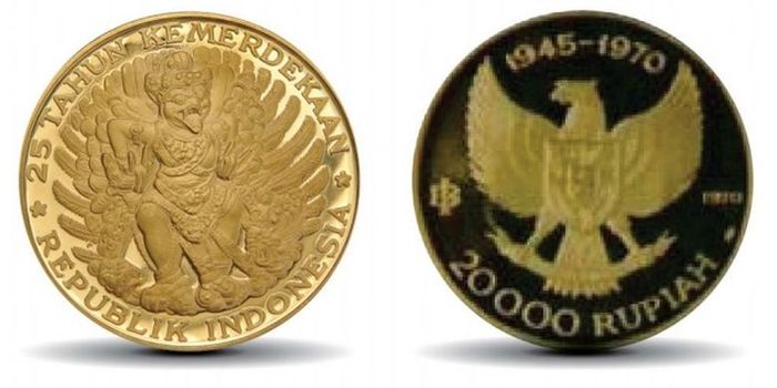 Uang Rupiah Khusus Edisi Peringatan Kemerdekaan Republik Indonesia.