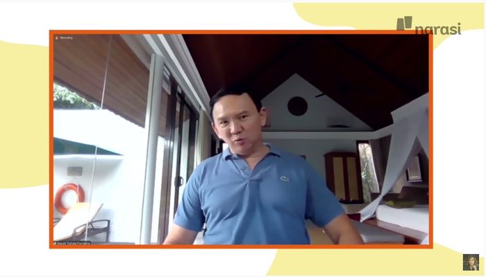 Ahok dalam YouTube Najwa Shihab