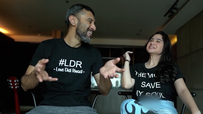 Tissa Biasi dan Didi Riyadi.