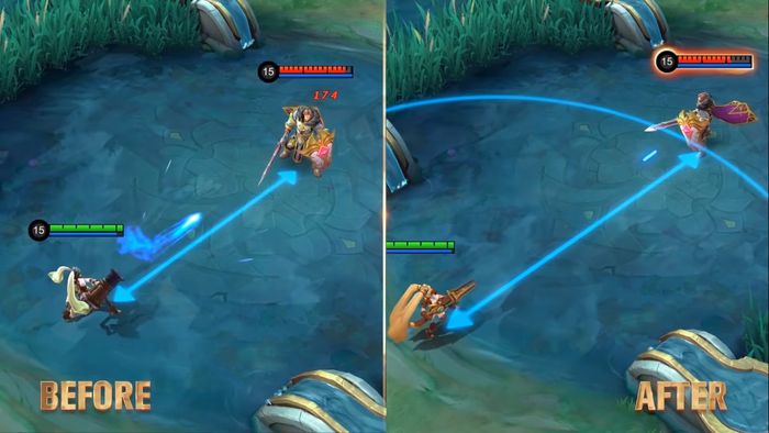 Layla's basic attack range after revamp