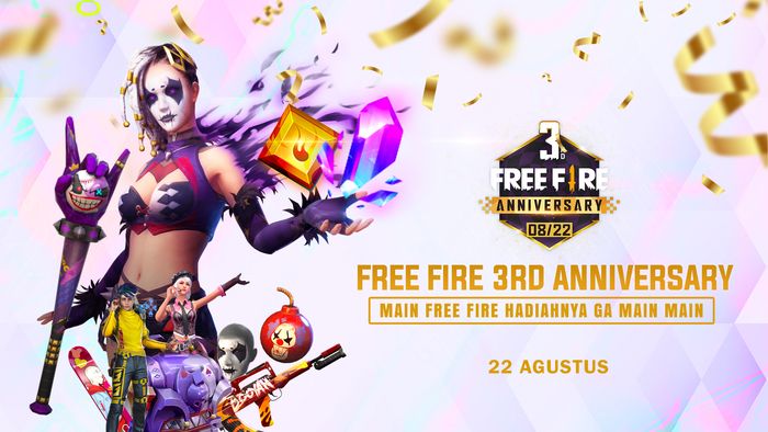 Free Fire 3rd anniversary