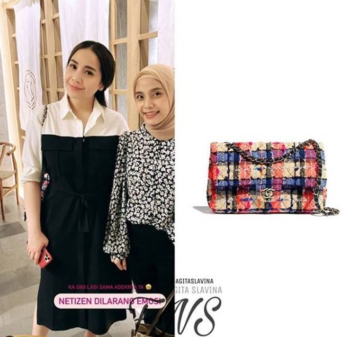Meski Nggak Kelihatan, Akhirnya Terungkap Harga Tas Nagita Slavina yang