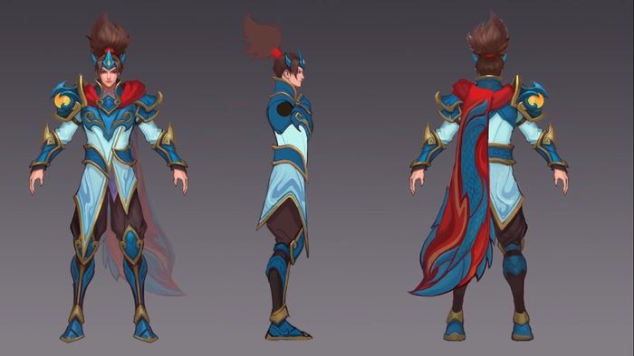 Zilong's appearance after getting revamp
