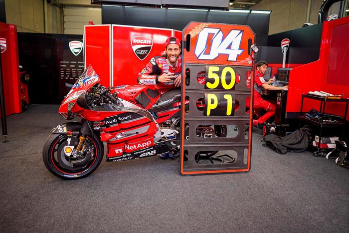 Pembalap Ducati, Andrea Dovizioso.