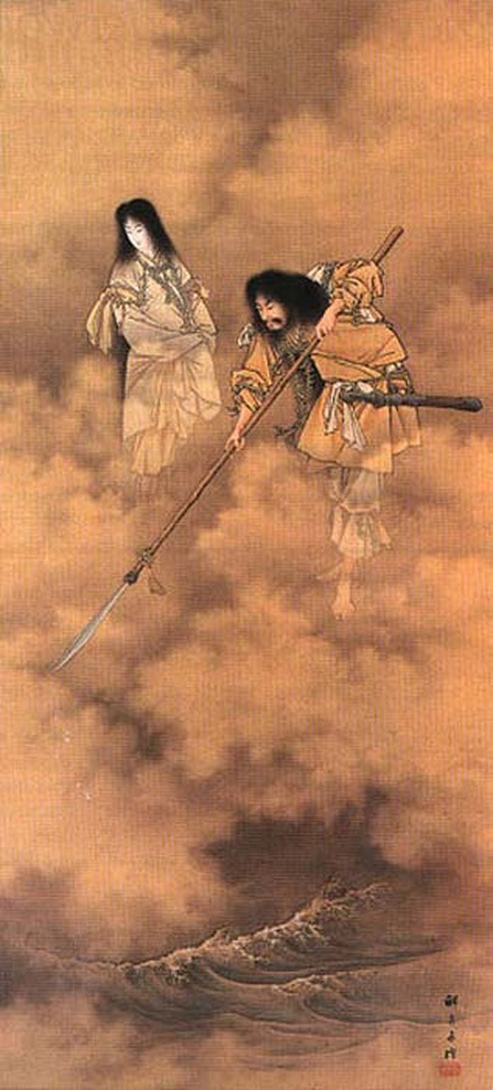 Izanagi and Izanami, c. 1885.