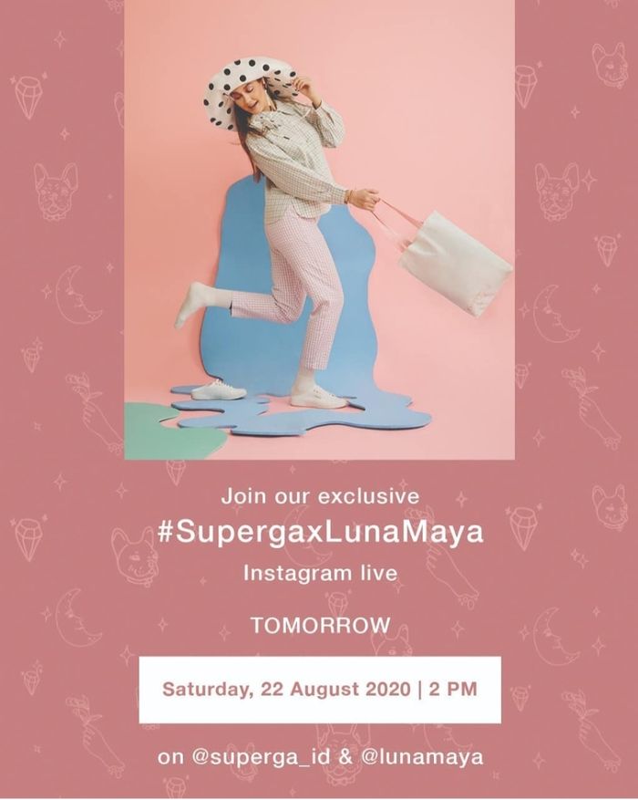 Kolaborasi Superga dan Luna Maya