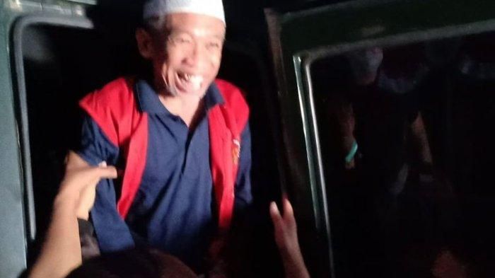Pelawak Nurul Qomar saat dieksekusi Kejaksaan Negeri Brebes menuju Lapas Kelas IIB Brebe, Rabu (19/8/2020).