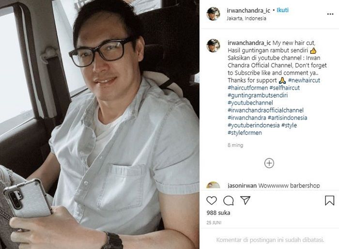 Potret Irwan Chandra yang mengaku istrinya ditikung Lee Jeong Hoon