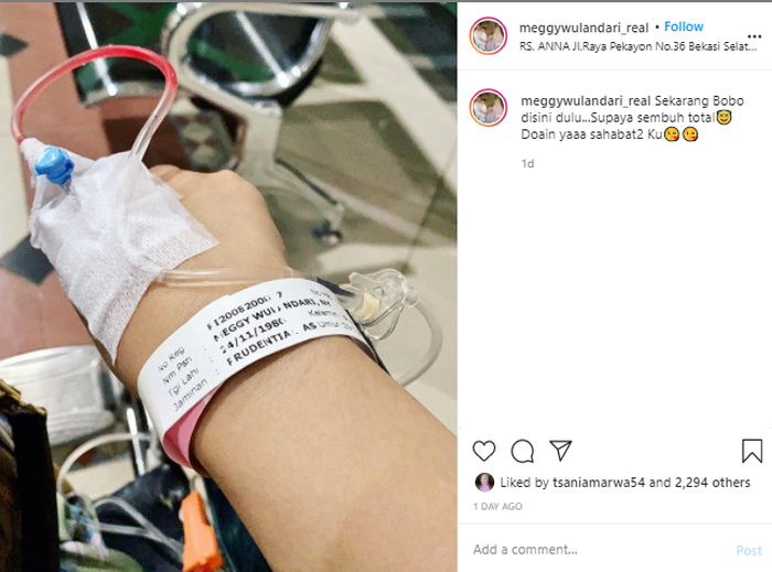 Kondisi Meggy Wulandari