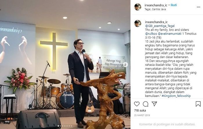 Potret Irwan Chandra yang mengaku istrinya ditikung Lee Jeong Hoon