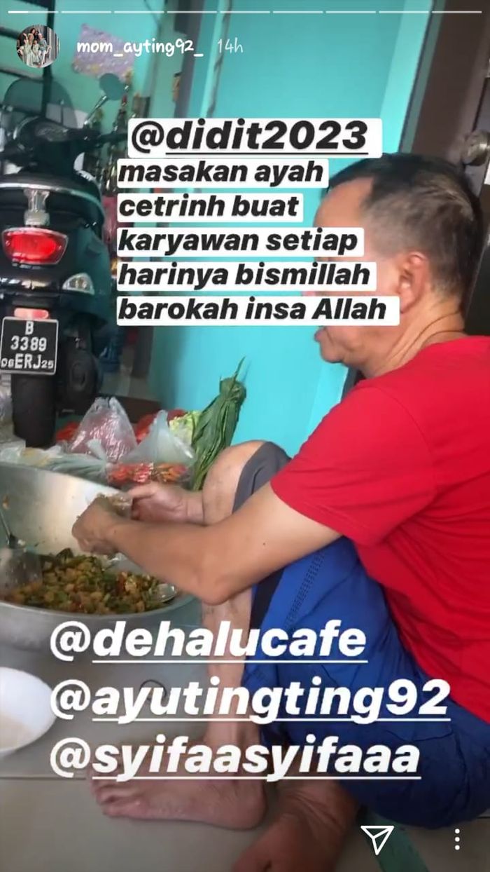 Ayah Rozak banting setir jadi juru memasak 