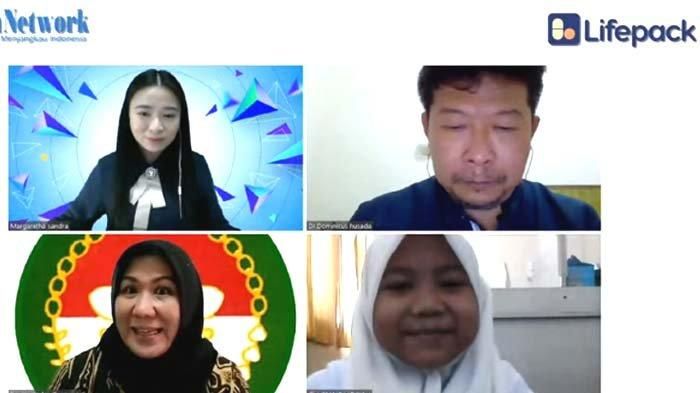 Webinar We The Health bersama Jovee bertema Demam Berdarah Dengeu (DBD), Sabtu (22/8/2020). 