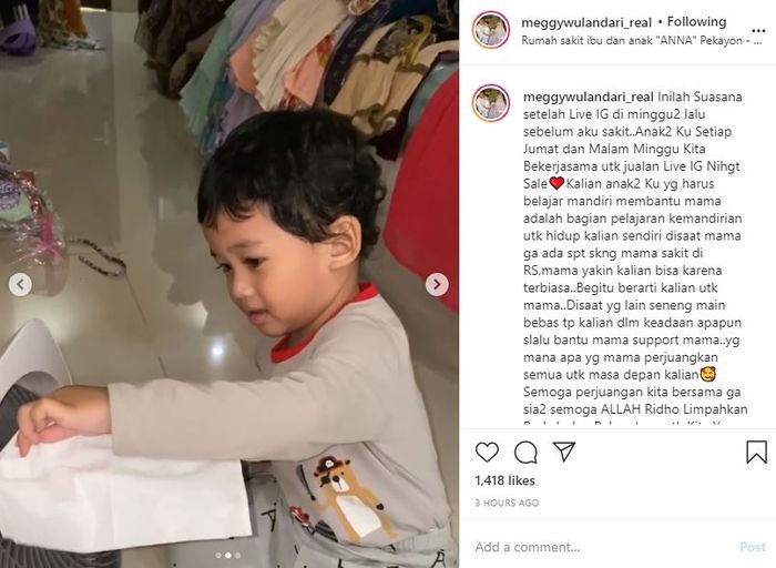 Unggahan Meggy Wulandari