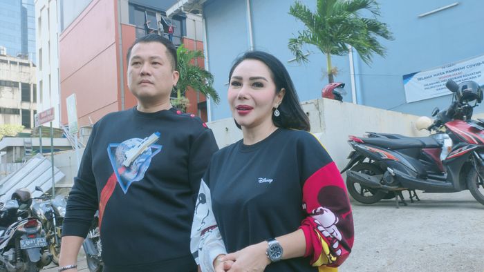 Femmy Permatasari dan Alfons Martinus Purnomo saat ditemui tim Grid.ID di kawasan Tendean  Jakarta Selatan, Kamis (27/8/2020).