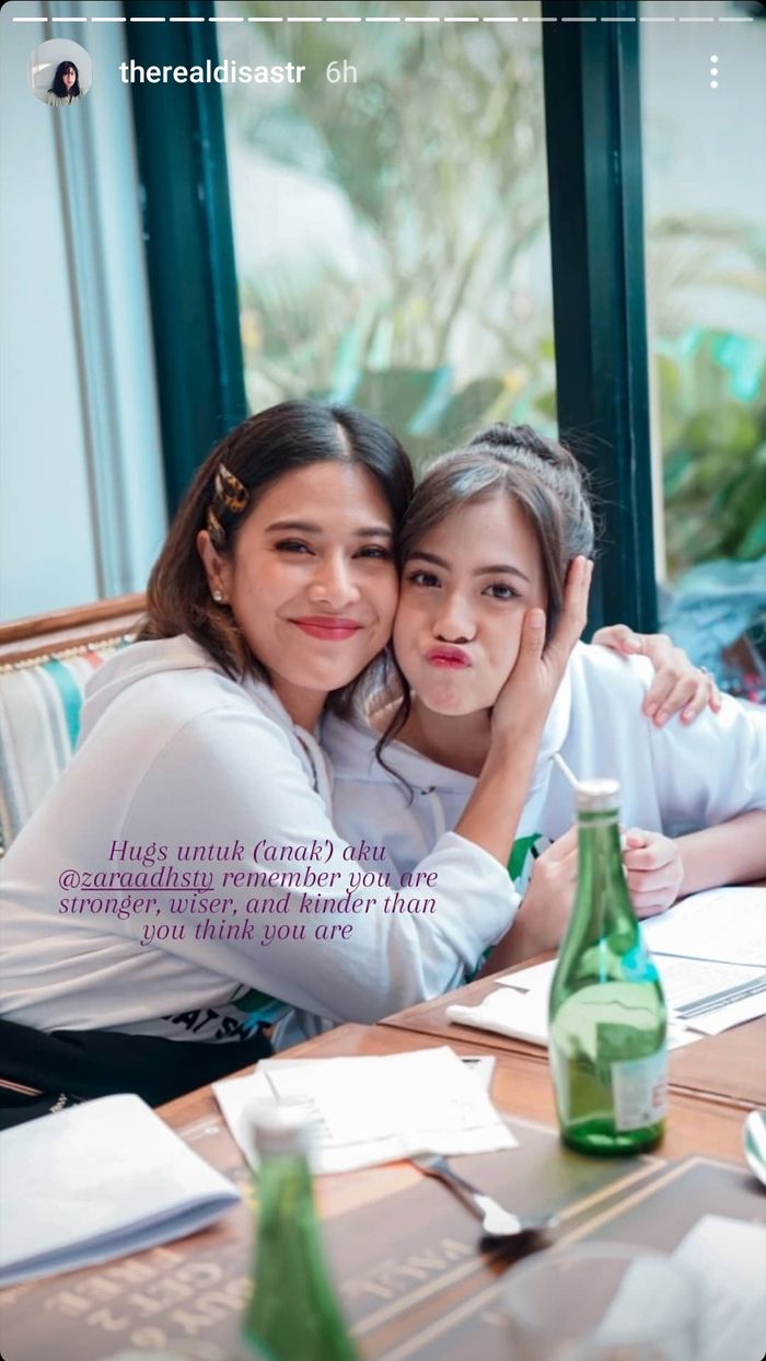 Dian Sastro beri dukungan untuk Adhisty Zara