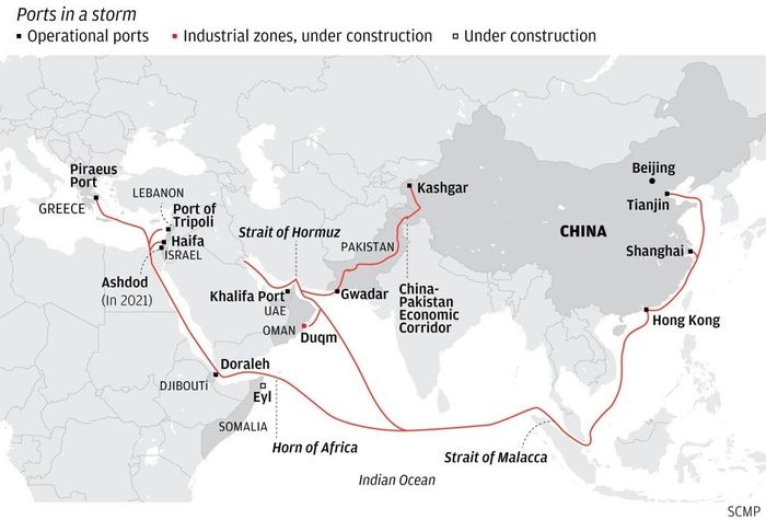 Inisiatif Belt and Road China yang merupakan pembangunan jalur sutra baru untuk kuasai perdagangan dunia